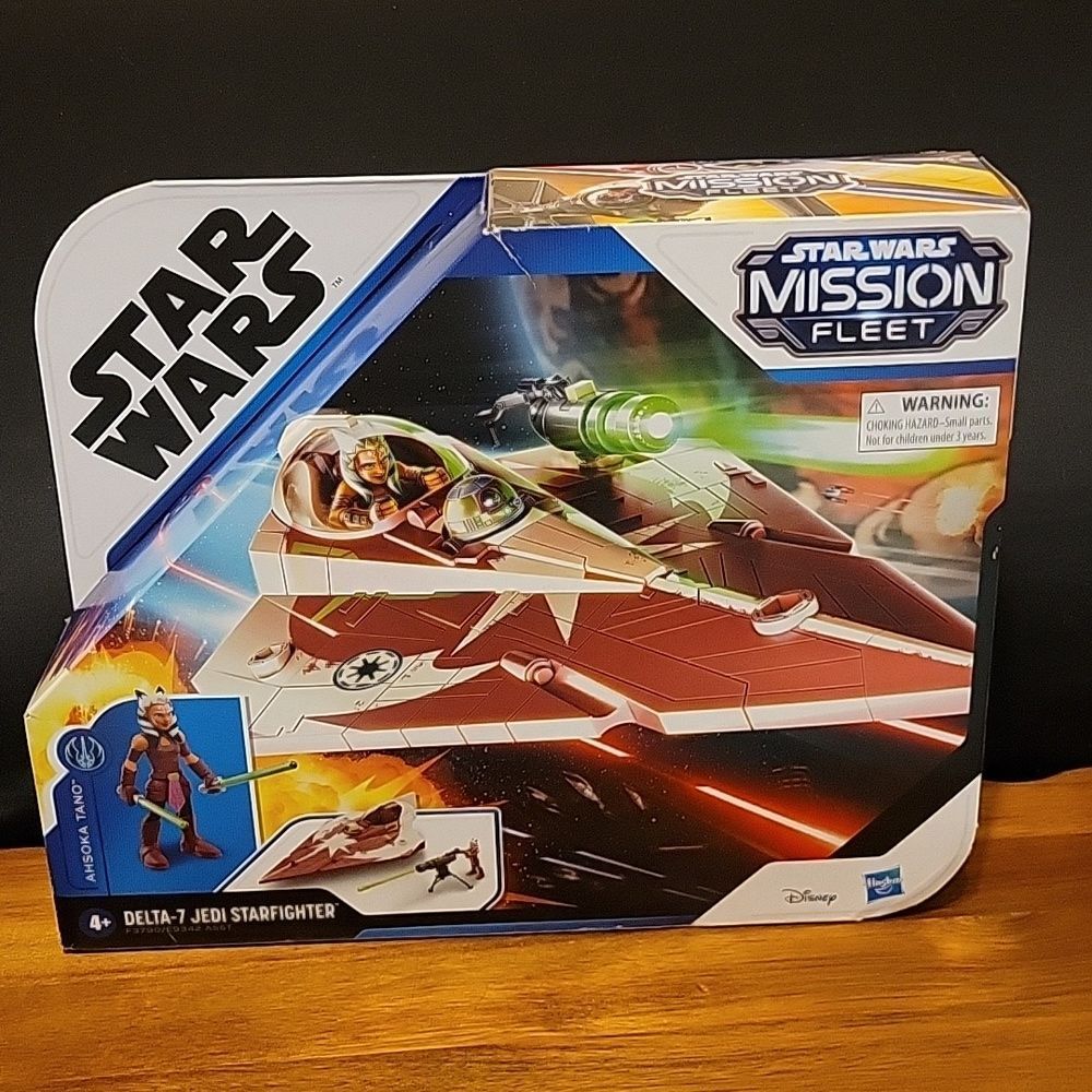 Star Wars 🎁 Mission Fleet Delta-7 Jedi Starfighter